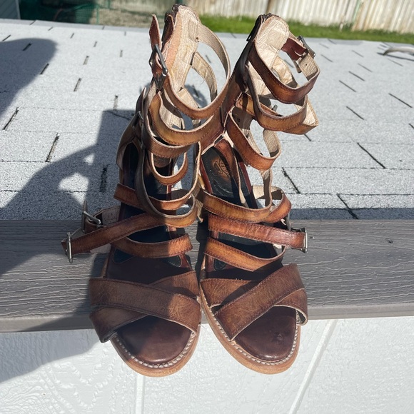 Cozumel worn twice! Beautiful leather sandals!!! 😍 fb!!! - Picture 2 of 8